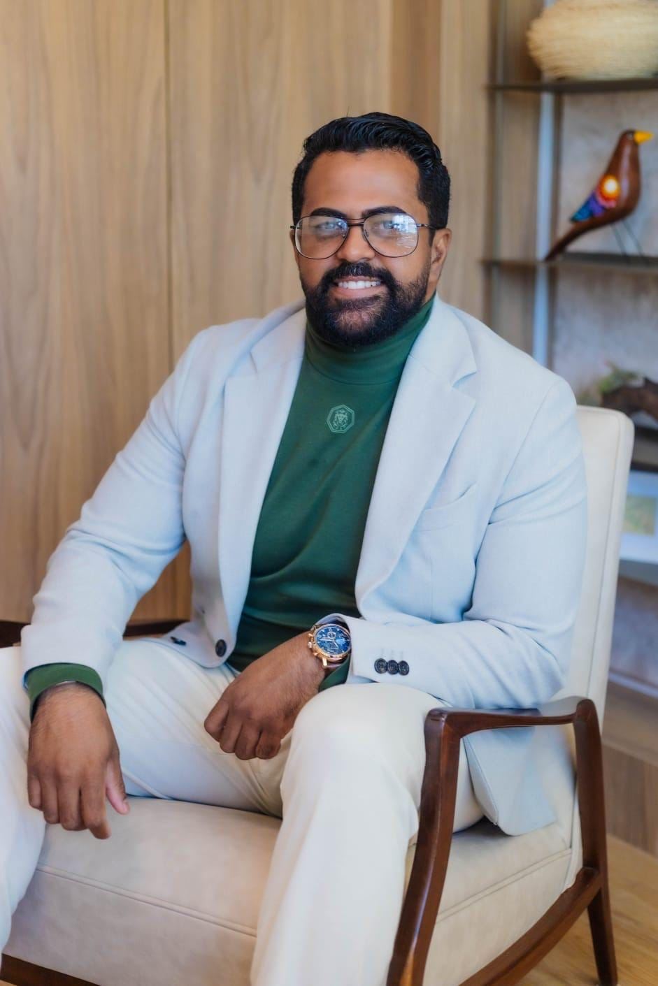 Lucas Cardoso, psicólogo clínico e fundador da Vértice